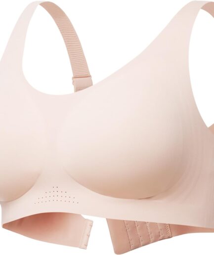 Seamless Comfort Bra, Wireless Full-Coverage Everyday Wear, Invisible All-Day Support